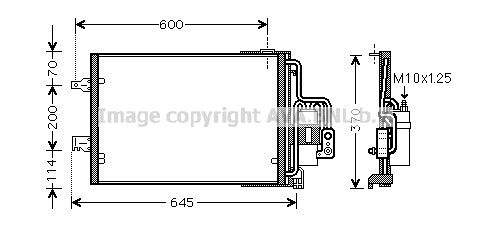 AVA QUALITY COOLING Kondensators, Gaisa kond. sistēma OL5385D